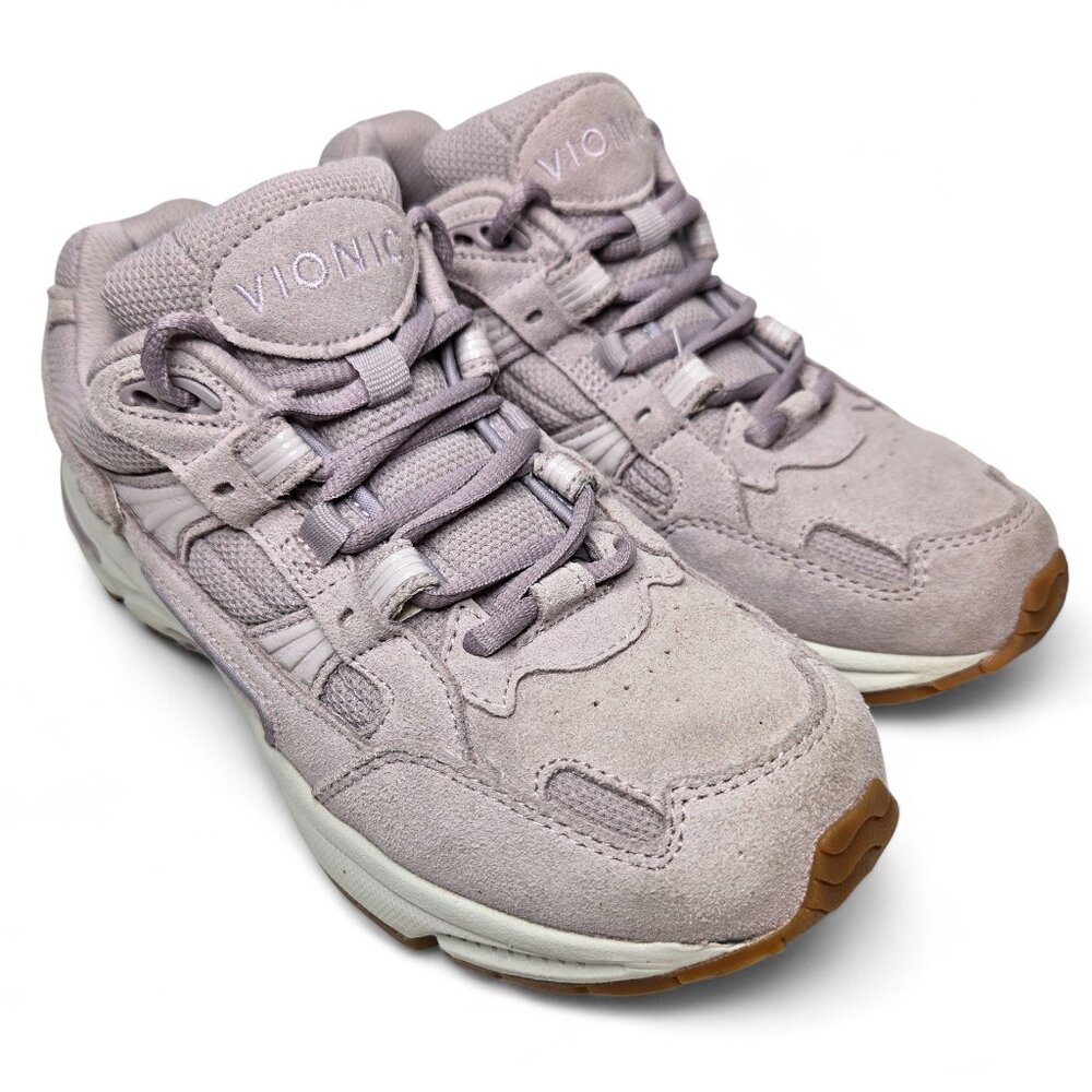 Vionic 23Walk Lilac Sneakers Women's Chunky Style Walk Shoes Plantar Fasciitis 7